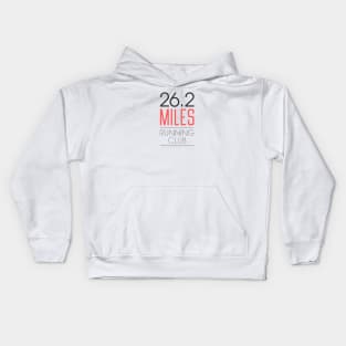 26.2 Miles Running Club / 2 Kids Hoodie